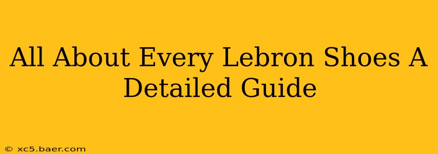 All About Every Lebron Shoes A Detailed Guide