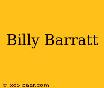 Billy Barratt