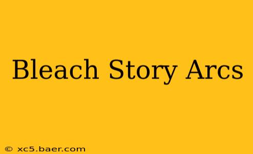 Bleach Story Arcs