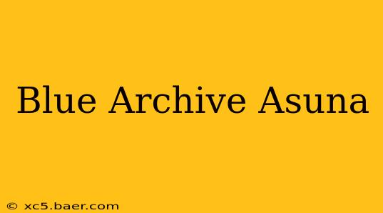 Blue Archive Asuna