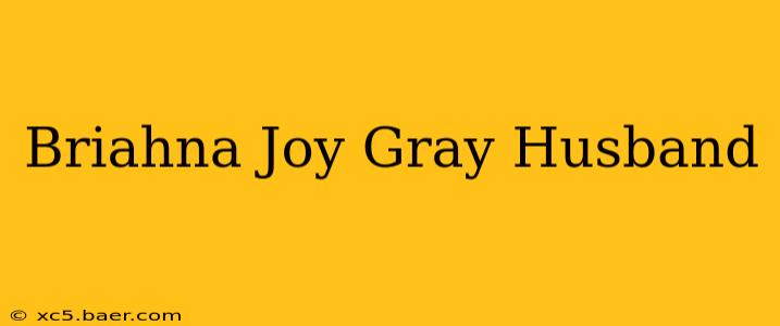 Briahna Joy Gray Husband