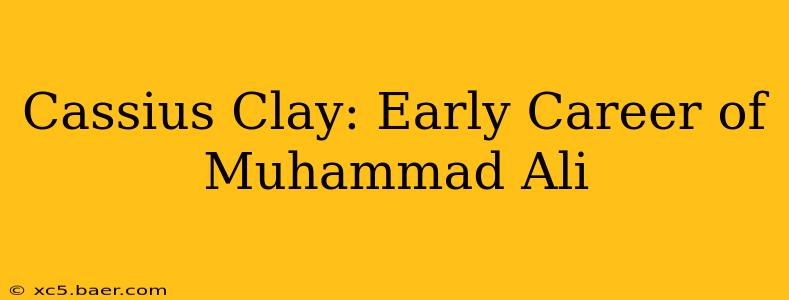 Cassius Clay: Early Career of Muhammad Ali