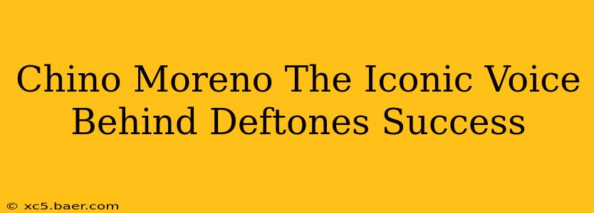 Chino Moreno The Iconic Voice Behind Deftones Success