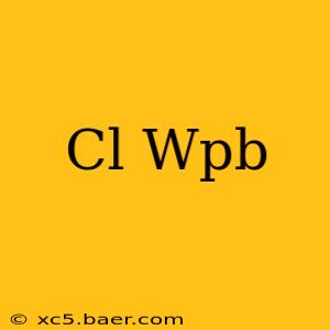 Cl Wpb