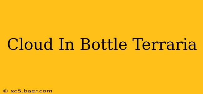 Cloud In Bottle Terraria