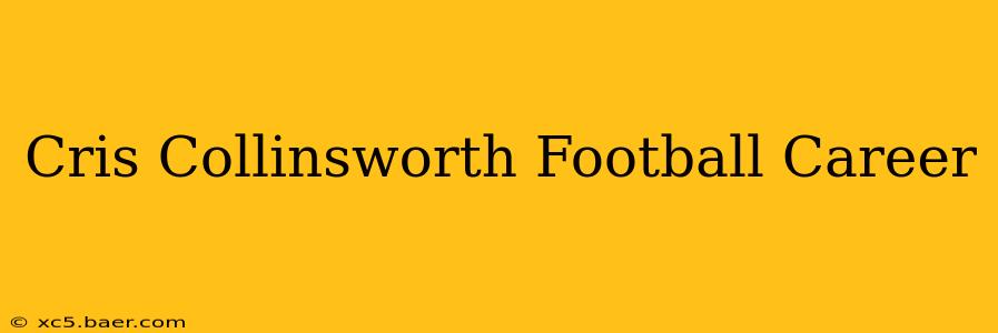 Cris Collinsworth Football Career