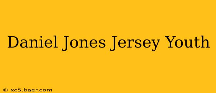 Daniel Jones Jersey Youth