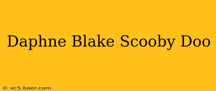 Daphne Blake Scooby Doo