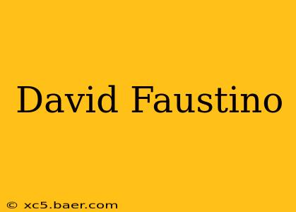 David Faustino