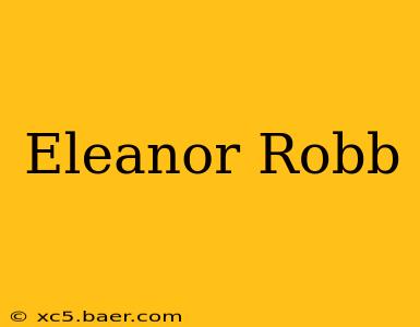 Eleanor Robb