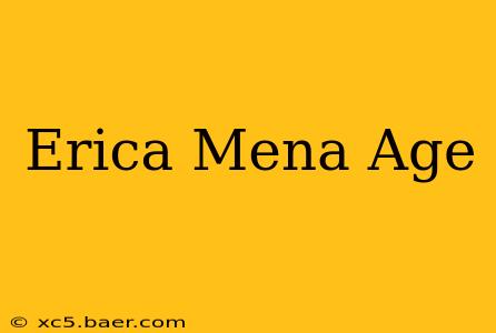 Erica Mena Age