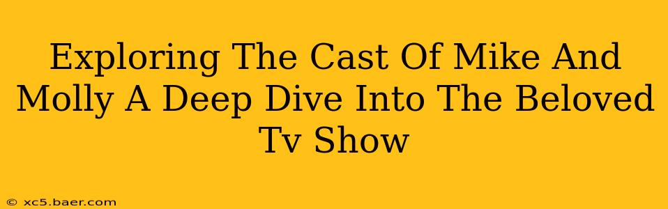 Exploring The Cast Of Mike And Molly A Deep Dive Into The Beloved Tv Show