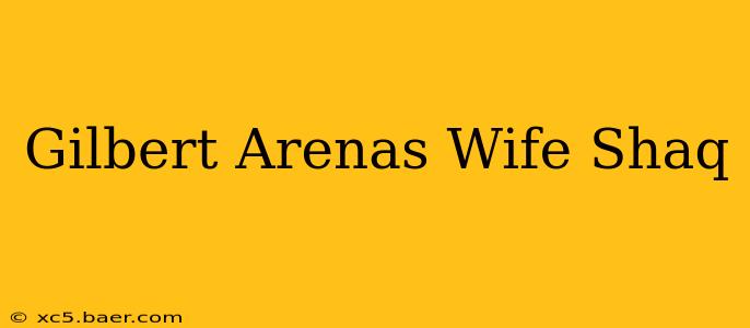 Gilbert Arenas Wife Shaq
