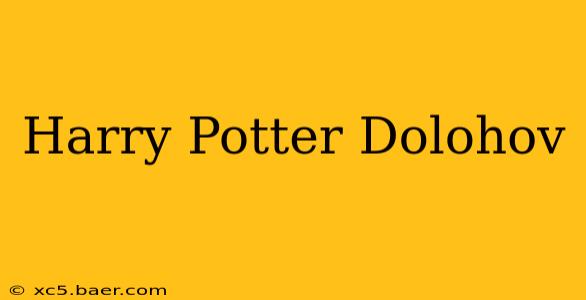 Harry Potter Dolohov