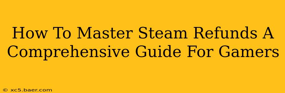 How To Master Steam Refunds A Comprehensive Guide For Gamers