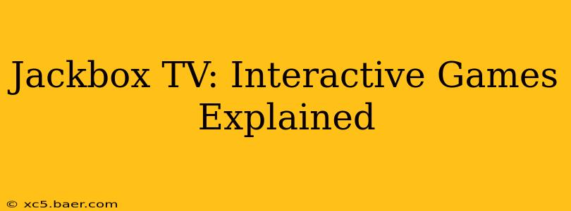Jackbox TV: Interactive Games Explained
