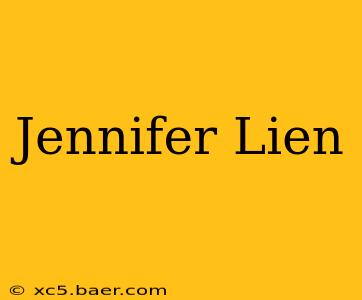 Jennifer Lien
