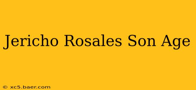 Jericho Rosales Son Age