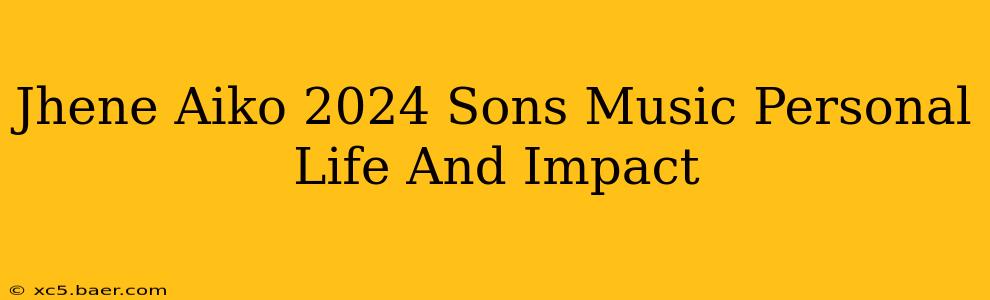 Jhene Aiko 2024 Sons Music Personal Life And Impact