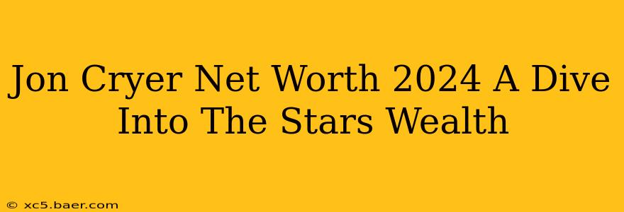 Jon Cryer Net Worth 2024 A Dive Into The Stars Wealth