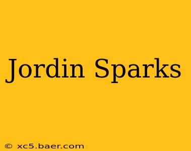 Jordin Sparks