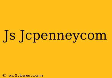 Js Jcpenneycom