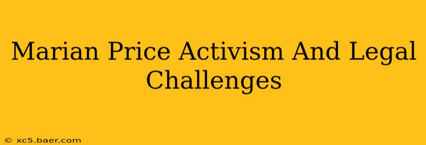 Marian Price Activism And Legal Challenges