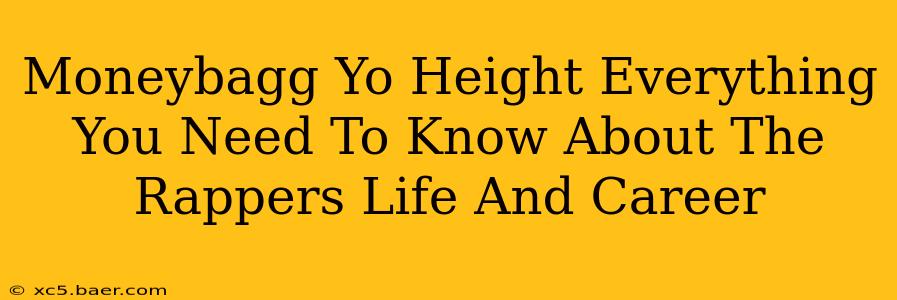 Moneybagg Yo Height Everything You Need To Know About The Rappers Life And Career
