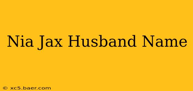 Nia Jax Husband Name
