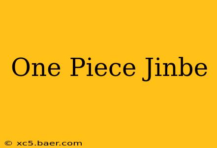 One Piece Jinbe