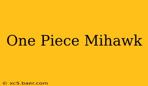 One Piece Mihawk