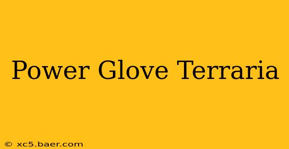 Power Glove Terraria