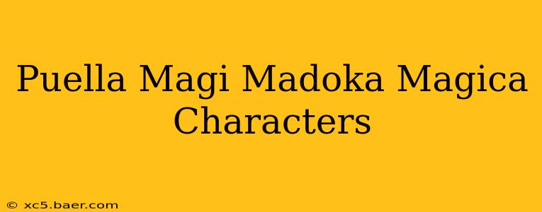 Puella Magi Madoka Magica Characters
