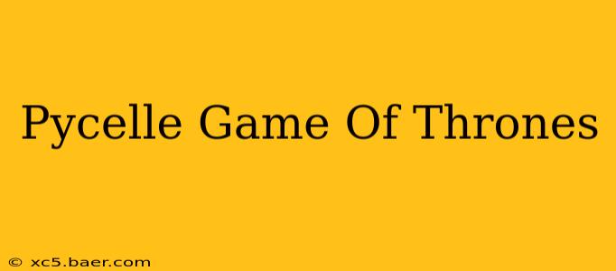 Pycelle Game Of Thrones