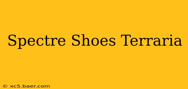 Spectre Shoes Terraria