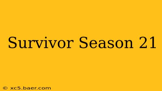 Survivor Season 21