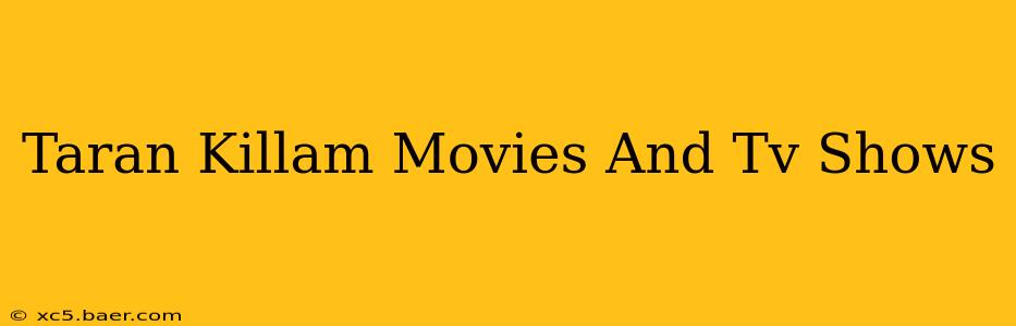Taran Killam Movies And Tv Shows