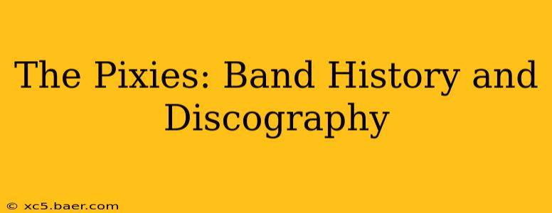 The Pixies: Band History and Discography