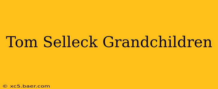 Tom Selleck Grandchildren