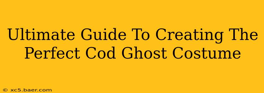 Ultimate Guide To Creating The Perfect Cod Ghost Costume