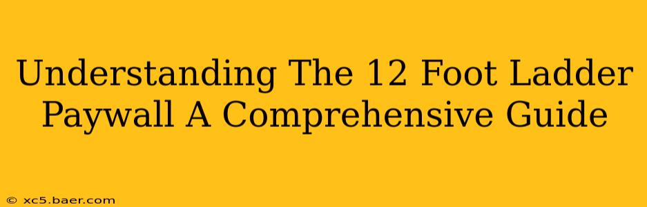 Understanding The 12 Foot Ladder Paywall A Comprehensive Guide
