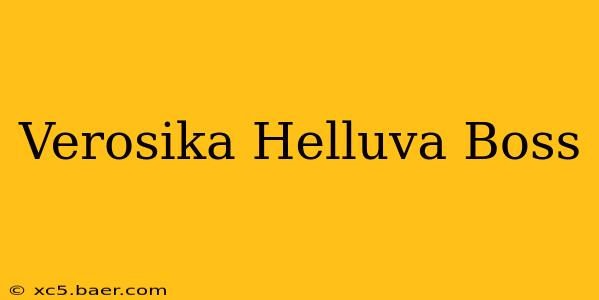 Verosika Helluva Boss