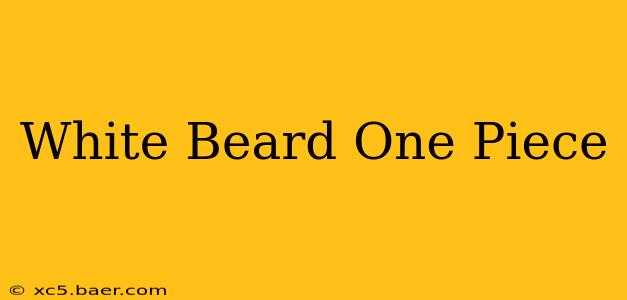 White Beard One Piece