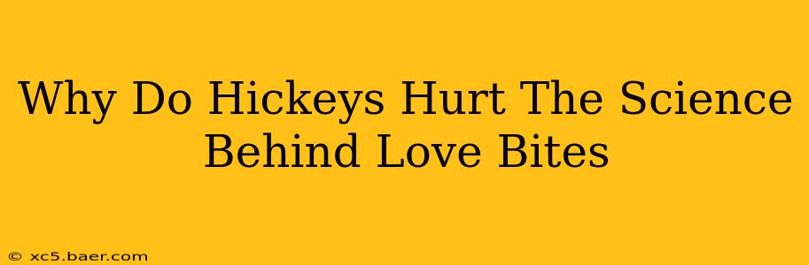 Why Do Hickeys Hurt The Science Behind Love Bites
