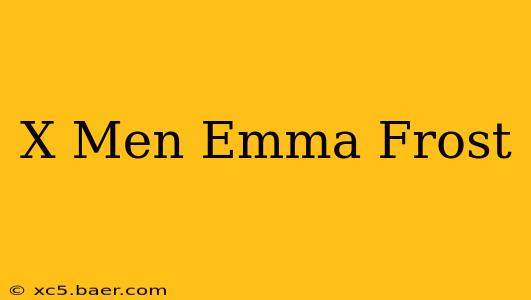 X Men Emma Frost